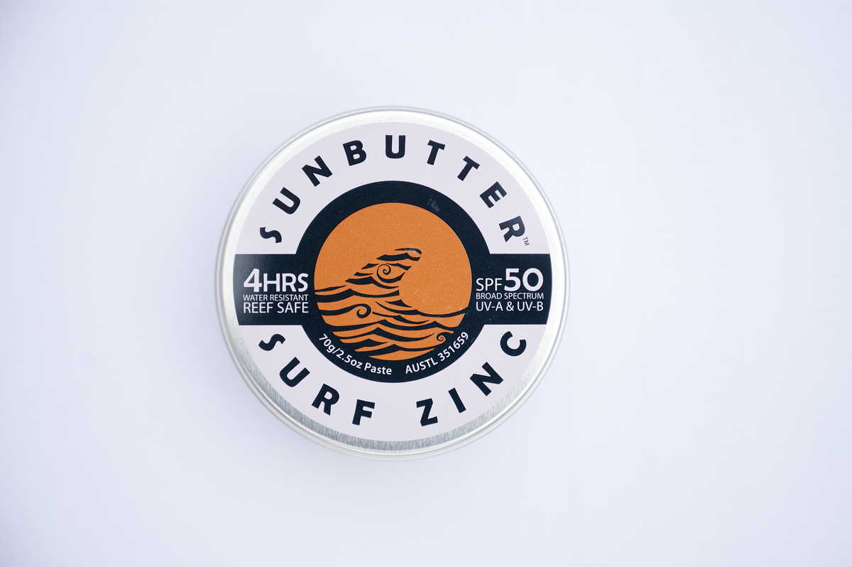 SunButter Vegan Surf Zinc SPF50 reef safe